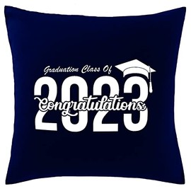 Hippowarehouse congratulations graduate 2023 Printed bedroom accessory cushion cover case 41x41cm