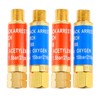 Mgoodoo 4Pcs Oxygen Acetylene Flashback Arrestors Set Torch End Standard