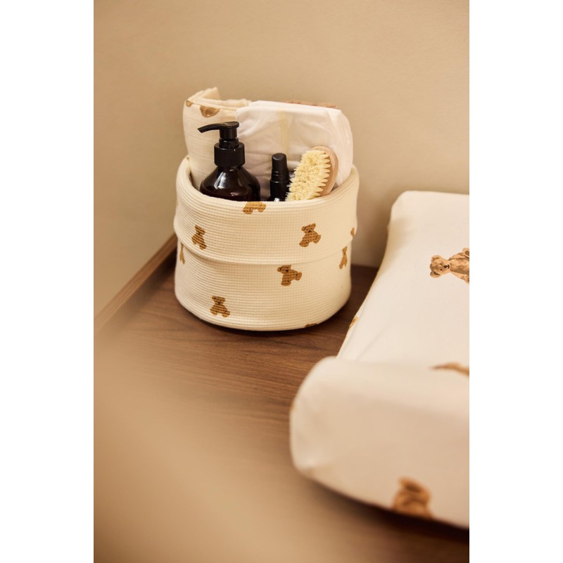 Jollein Cestino portaoggetti per fasciatoio – Piccolo Waffle – Mini