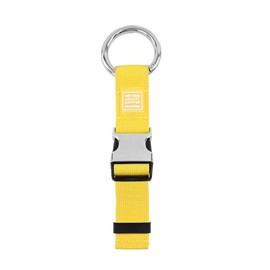 Travel Luggage Elastic Strap, 11.8in Jacket Carrying Holder with Buckle, for Baggage Backpack Suitcase, Gripper Suitcase Belts (Yellow)