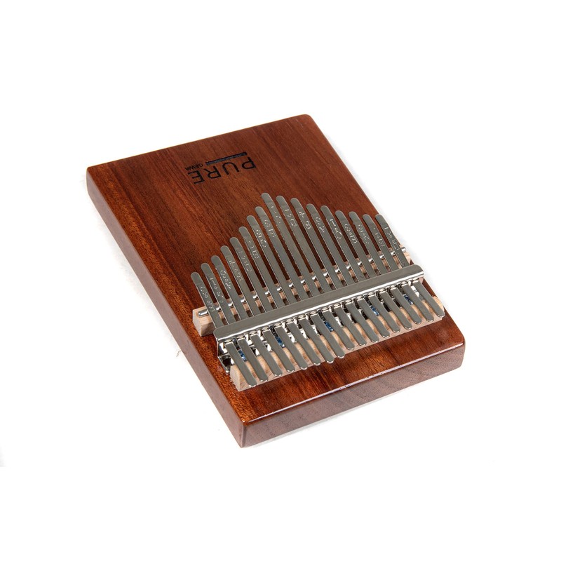 GEWA Kalimba Thumb Piano Solid Mahogany, 17 Steel Tongues, Tunable,