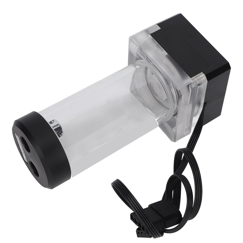 Water Cooling Reservoir 15cm 550L/H 10W 12V DC 3.5m Pump