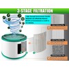 2 Pack Air Purifier Filter Replacements for Dyson HP01, HP02,