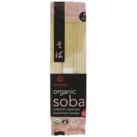 Hakubaku Organic Soba Noodles Net Wt. 269 g, 3.31 Ounce (Pack of 3)
