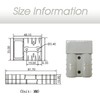HISports Pack of 4 50 A Flush-Mounted Mounting Frame with