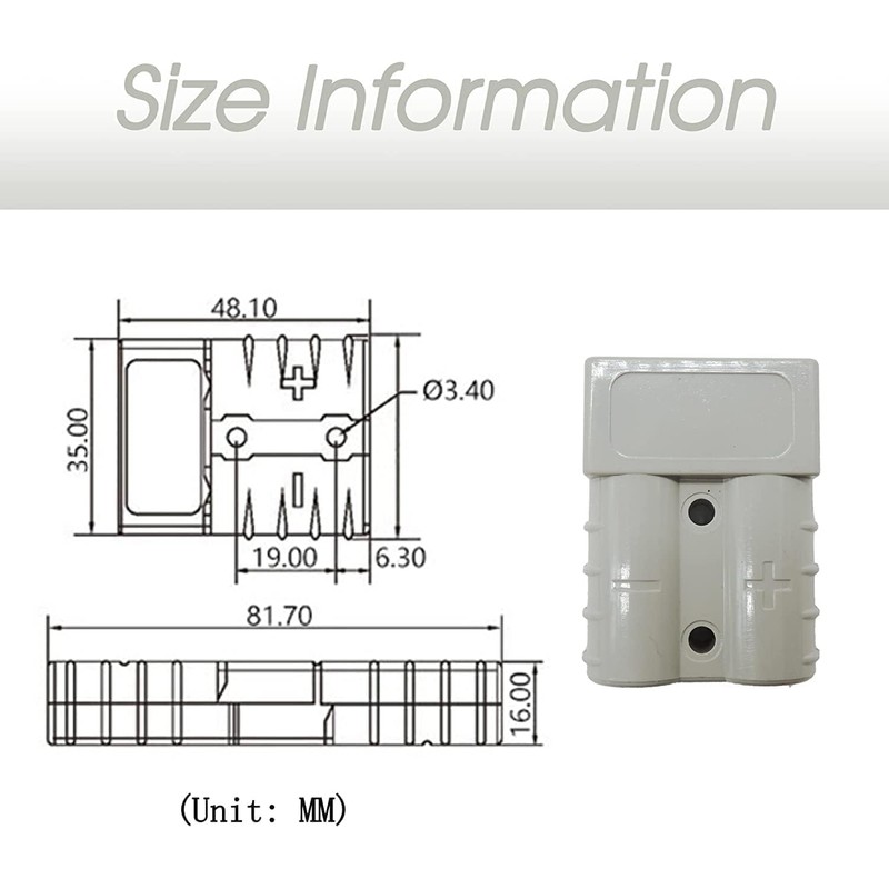 HISports Pack of 4 50 A Flush-Mounted Mounting Frame with