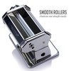 OVENTE Manual Stainless Steel Pasta Maker Machine and 7 Thickness