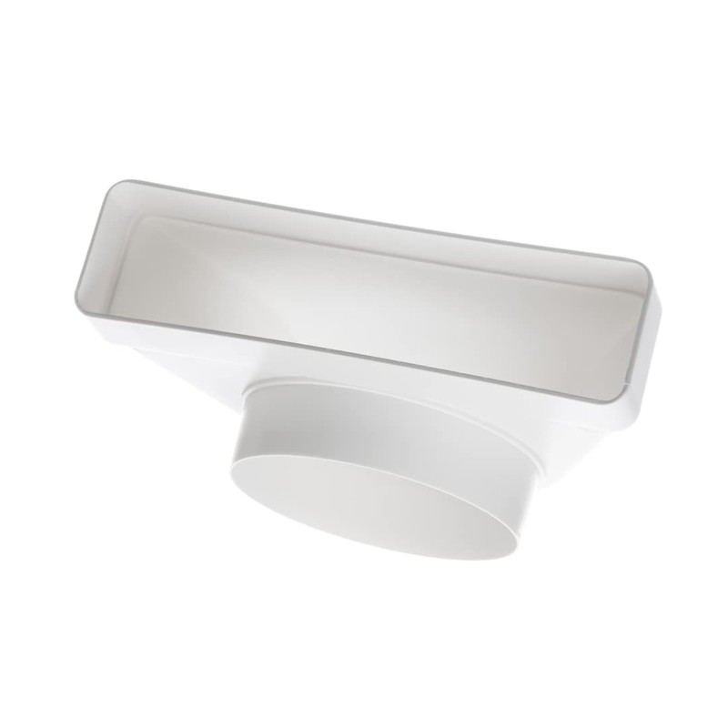 Diameter 125 mm - 220 x 55 mm deflection piece