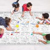 Xinvery 2 x Paper Tablecloth for Colouring, Easter, Easter Tablecloth,