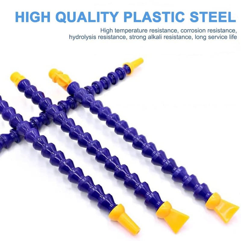 Utoolmart Flexible Coolant Pipe, G1/4 Thread Round Nozzle Coolant Pipe