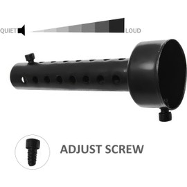 Motorcycle DB Killer Silencer, VeVaad 2PCS 42MM Universal Motorcycle Exhaust Muffler Baffle Silencer, Motorbike Exhaust End Silencer for ATV Motocross Off Road Dirt Bike-Black