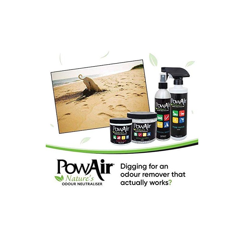 PowAir All-Natural Odor Neutralizer Spray (Tropical Breeze, 8 oz)