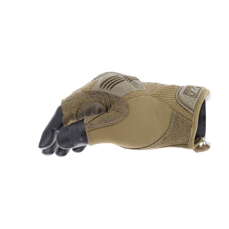 Mechanix Wear - M-Pact Fingerless Coyote Gloves (Large, Brown) MFL-72-010