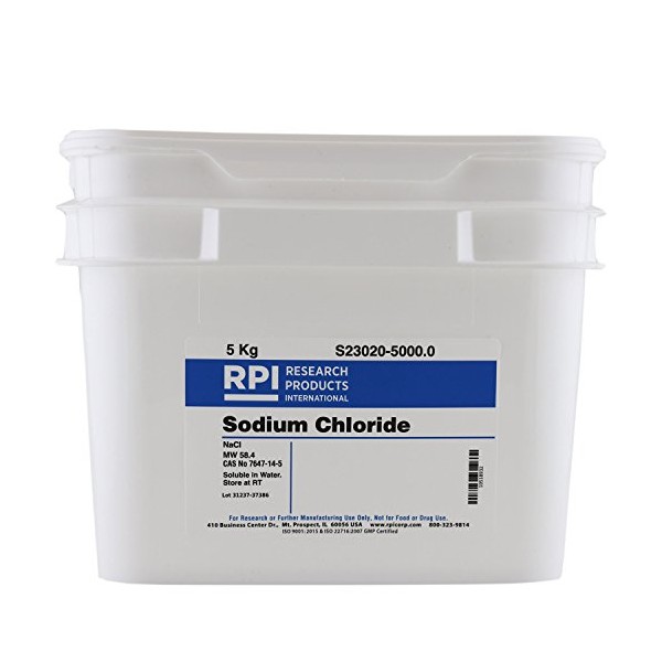 Sodium Chloride, 5 Kilograms