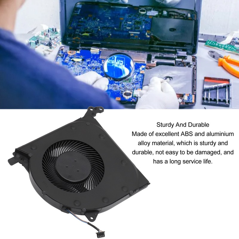 Cooling Fan Replacement ABS and Aluminium Alloy Laptop Air Cooler
