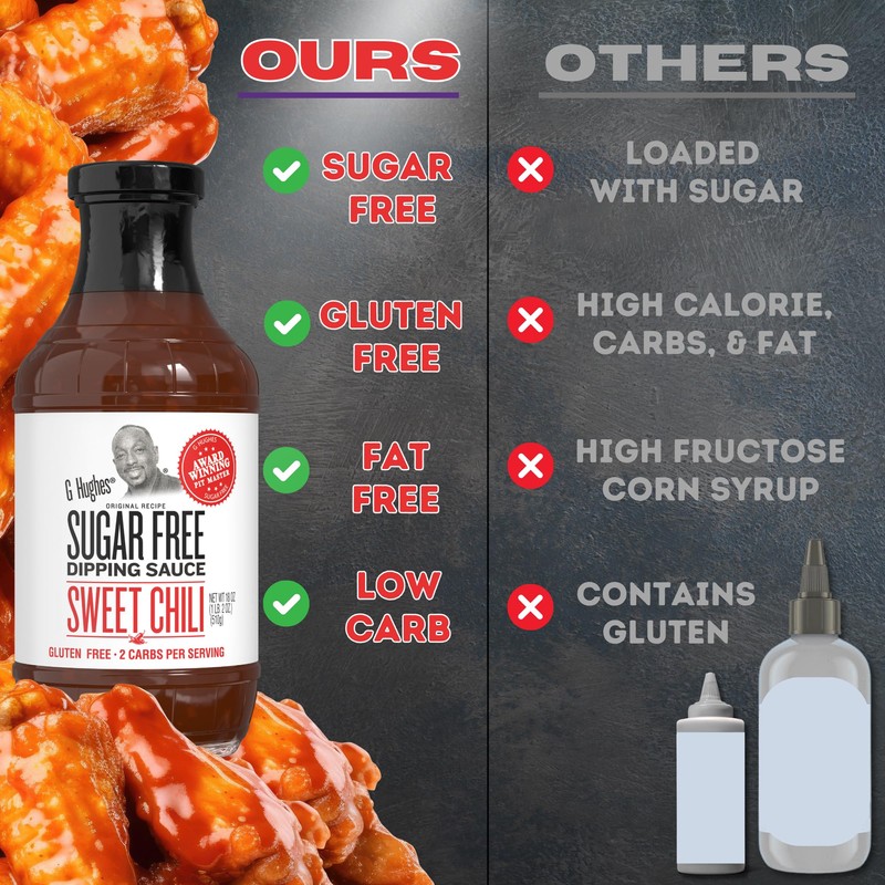 G Hughes Sugar Free, Sweet Chili Sauce - Gluten Free