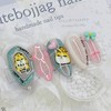 Grumpy cat handmade nail tips - ballerina / 심술냥이 수제네일팁