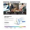 ANYLUV Blue Light Glasses Men/Women, Al-Mg Working Blue Light Blocking
