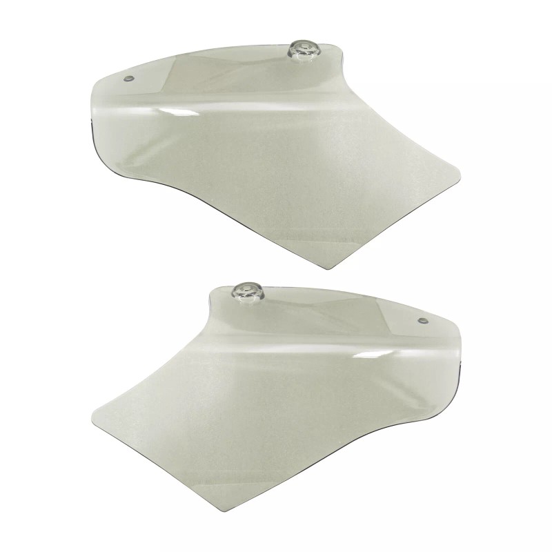 HCMOTORKU Saddle Smoke Heat Shield Air Deflectors Fit For Harley