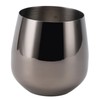 Stainless Steel Wine Glass Stemless Egg Shape 550ml Unbreakable Portable