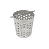SereneDrains Linear and Square Drain Hair Trap Stainless Steel for