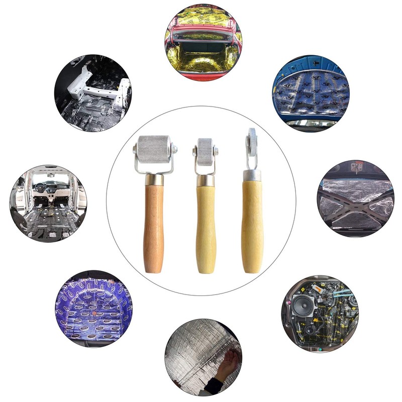 ITEQ Car Sound Deadening Roller Sound Proof Insulation Tool for