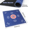 Funria Mahjong Mat 31.5x31.5 inches with 1 Black Carrying Bag