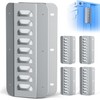 4 Pcs Shipping Container Air Vent Kits, Galvanized Steel Transportation