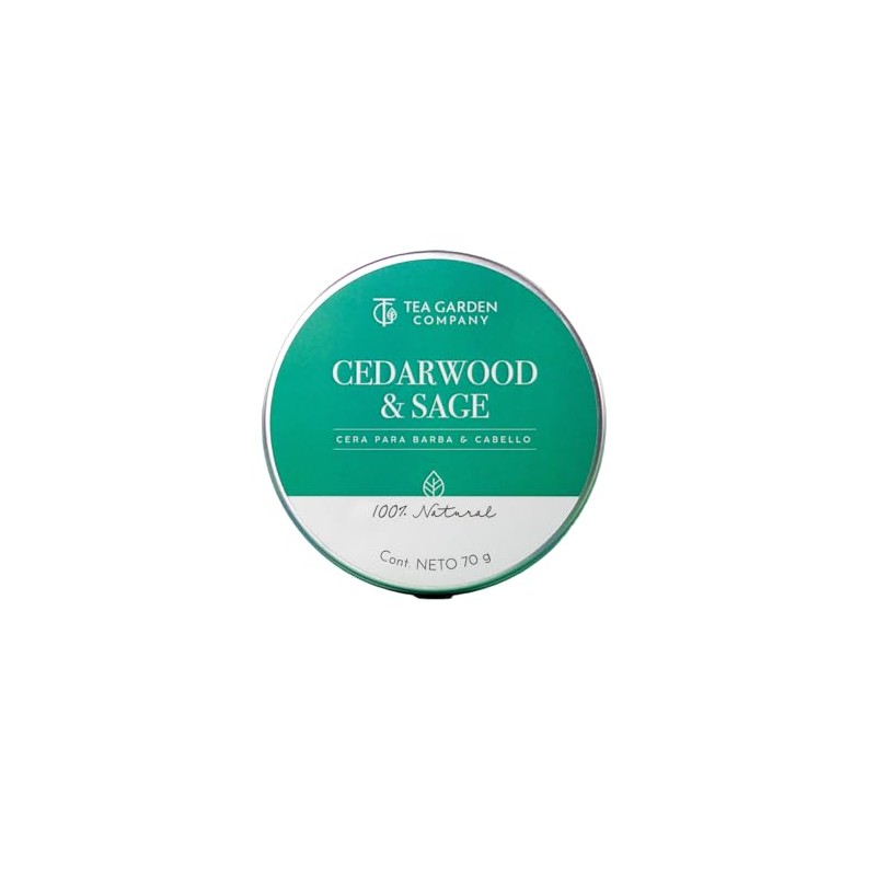 Tea Garden Company Cera para Barba & Cabello Cedarwood &