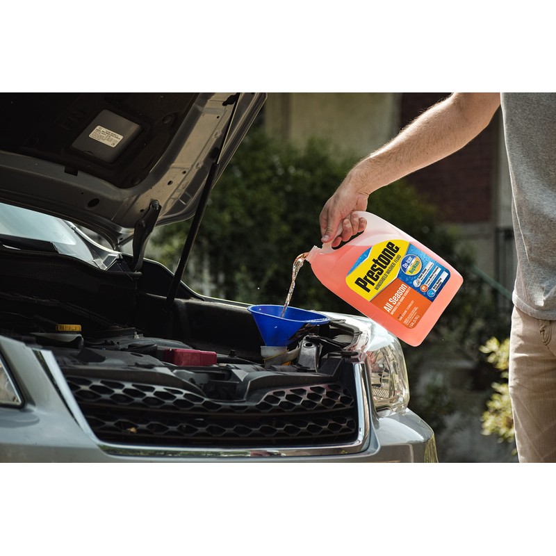 Prestone AS658-6PK Deluxe 3-in-1 Windshield Washer Fluid, 1 Gallon (Pack