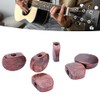 6 PCS Tuner Buttons Guitar Machine Head Semicircle Tuning Peg