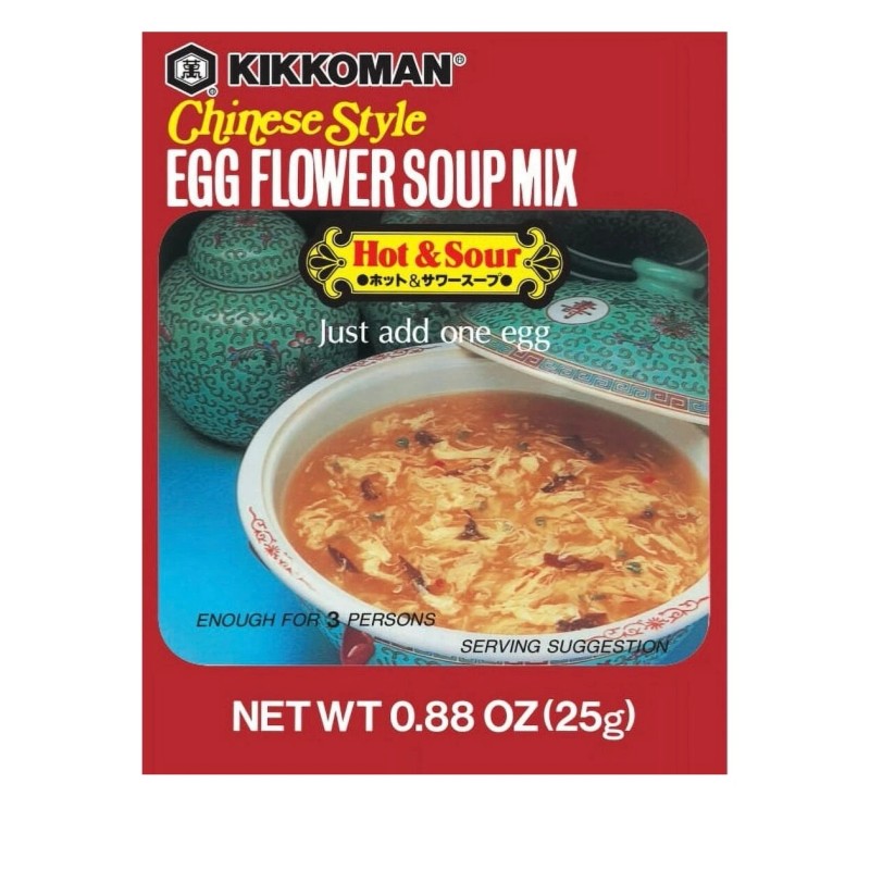 Kikkoman New Kikkoman Egg Flower Hot & Sour Soup muckbang