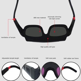 Self Darkening Welding Goggles Safety Goggles for Men Eye Protection Welding Accessories Yz05