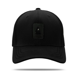 YAMEE Baseball Cap Unisex Summer with Mesh Back Panels, Summer Hat for Men Breathable Stylish Baseball Cap Men Sun Protection Sports Hat Men Adjustable, black
