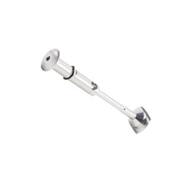 Box One Bike Stem Lock 1-1/8 Inch – CNC-Machined 7075-T6 and 2014-T651 Aluminum, 175-230mm Adjustable Extension, Lightweight and Durable for Fork and Front Wheel Stability – Silver