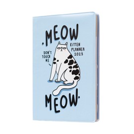 Grupo Erik Meow Meow Appointment Calendar 2023 - A6 Format - Calendar - Pocket Calendar 2023 - Appointment Calendar - Weekly Planner - Personal Organiser in English - FSC Certified