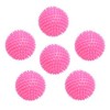 EnjoyFit Hedgehog ball Fitness Massage ball Nub ball 9cm 6 Set - pink