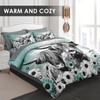 WeCozy 7 Pcs Queen Size Comforter Set with 2 Pillowcases