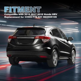 Sheraho LED Tail Light Compatible with 2016 2017 2018 Honda HRV Replacement for 33502-T7S-A01 HO2805109 Outer Taillight Rear Brake Lamp Right Passenger Side