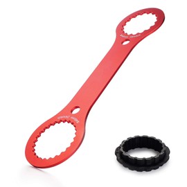 Voarge Centerlock Spanner, Mountain Bike Bottom Bracket Wrench Repair BB Tool Multifunctional, Bicycle Bottom Bracket Disassembly Tool for DUB/TL-FC32 25 24 for Bicycle Repairs