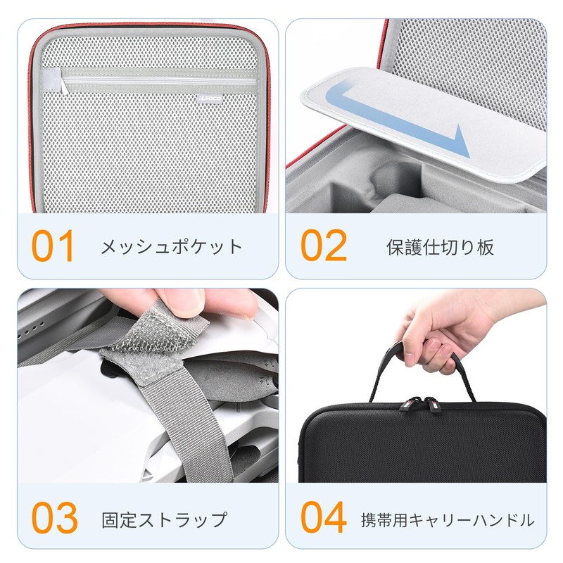 RLSOCO Storage Case for Potensic ATOM Drones and More, ATOM