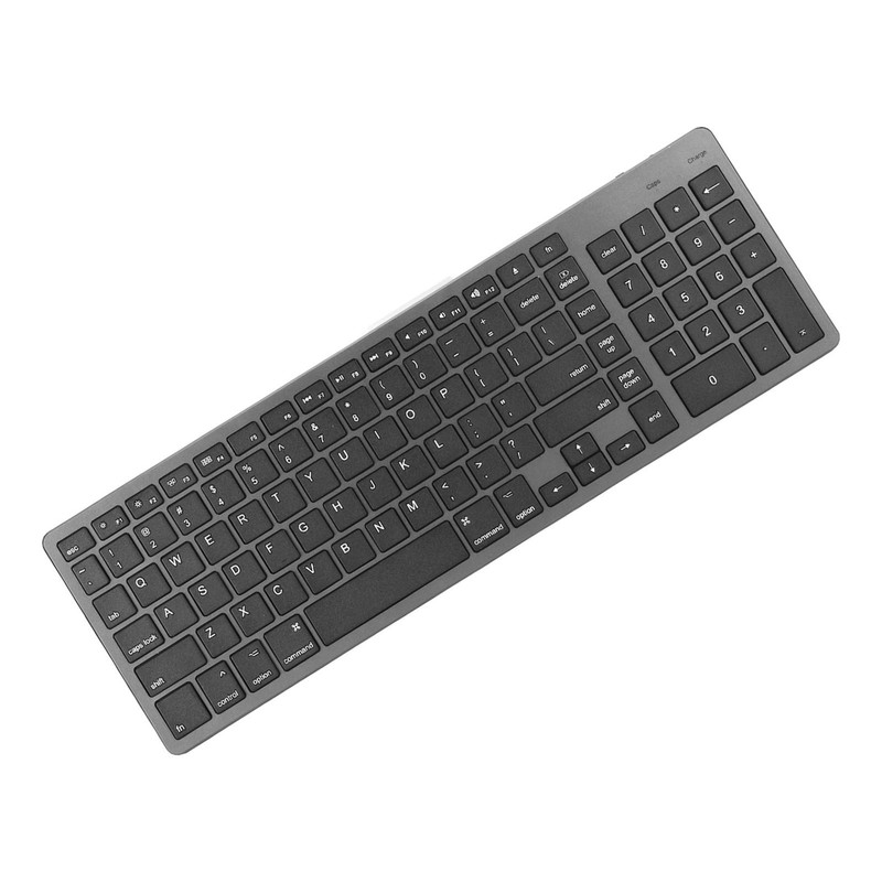 Wireless Keyboard BT3.0 102 Keys Ergonomic Scissor Switch Rechargeable Office