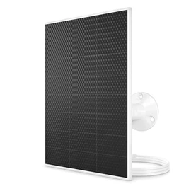Arlo Solar Panel Charger, Arlo Certified Accessory, Weather Resistant, Easy Install, White (2025 Released)