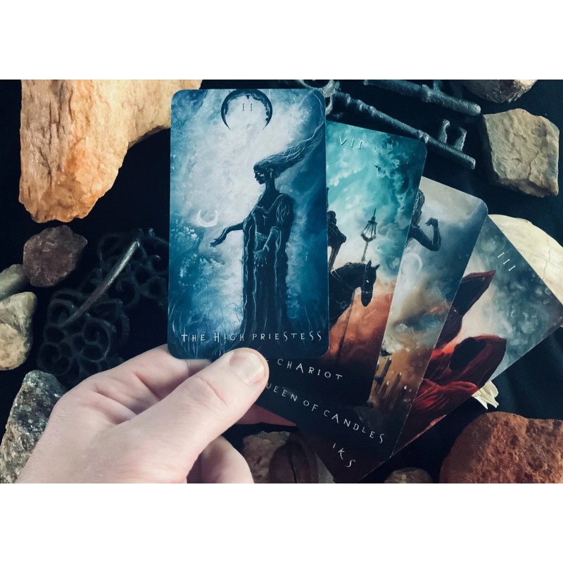 Shadow Journey Tarot - 78 Card Tarot Deck Featuring Dark,