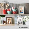 Langdon House 8x10 Picture Frames (Rustic Brown, 6 Pack) Traditional