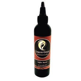 Liquid Gold (Helps with Hair Loss, Balding, Bald Spots, Hair Thinning, Hair Fall. Thickens Hair.) Herbal Hair Growth Oil