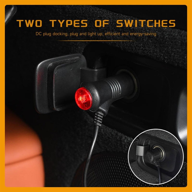 Interior Car Lights Strip | Cuttable Trunk Surrounding Sensor Lamp,High
