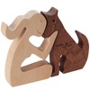 Dog Memorial Gifts Pet Loss Gifts Wooden Carving Dog Remembrance