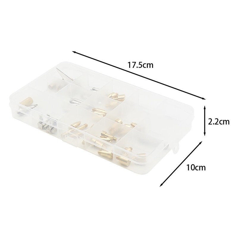 Tiardey 55PCS Wood Burning Accessories Wood Embossing Tips Carving Tool