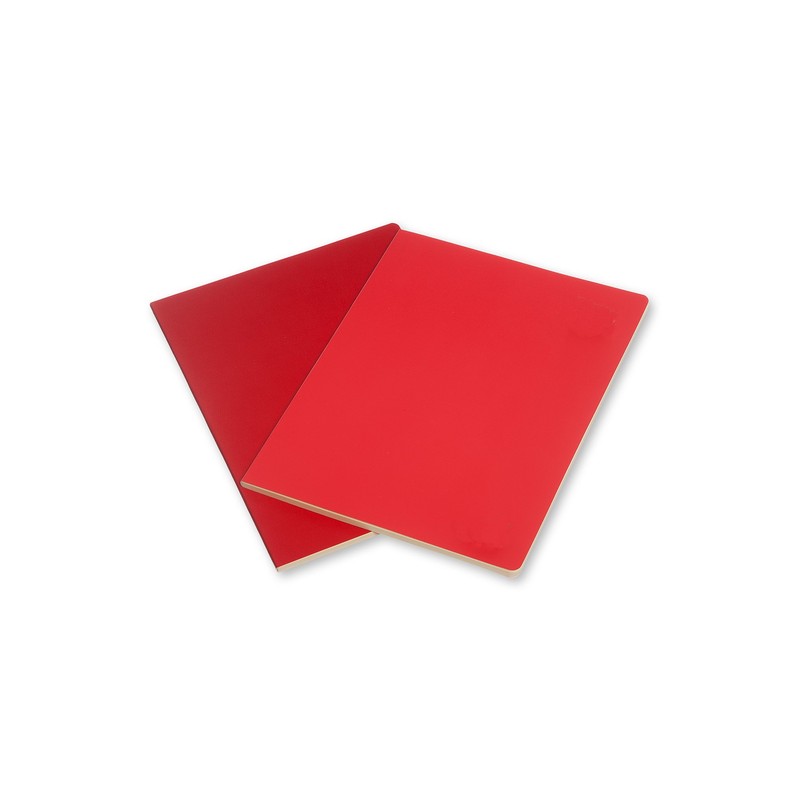 Moleskine Extra Large Volant Geranium Red/Scarlet Red Plain Journal
